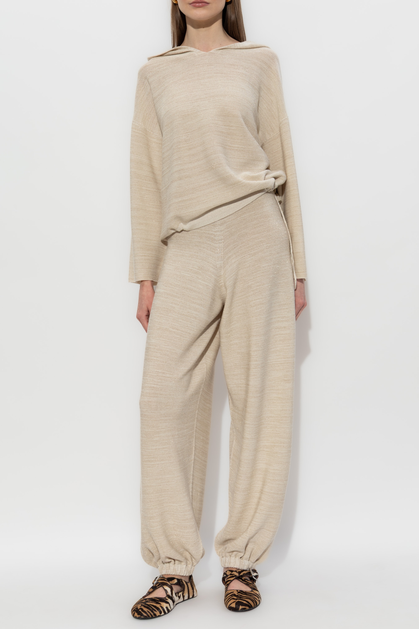 ☘️新品FABIANA FILIPPI のウールテーパンツ☘️ ☘️新品FABIANA FILIPPI のウールテーパンツ☘️ Fabiana Filippi